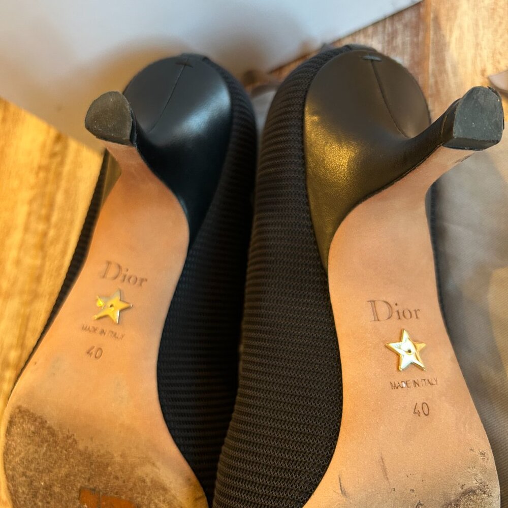 Dior J'ADIOR Kitten Heels, Black, Size 40 - Picture 6 of 8